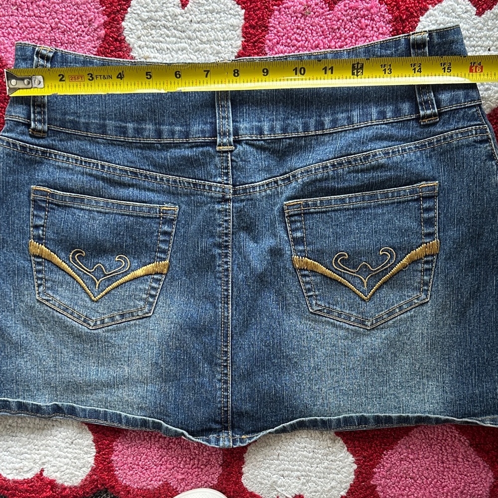 Classic Blue Denim Mini Skirt - Picture 6 of 6